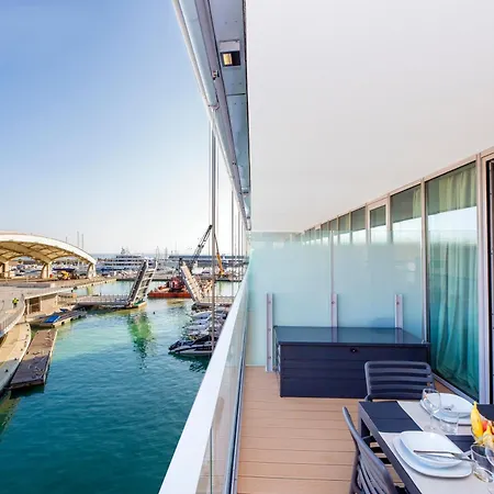 Waterfront Lux, 2 Bed Studio, Parking By Tilo Apartment Genoa