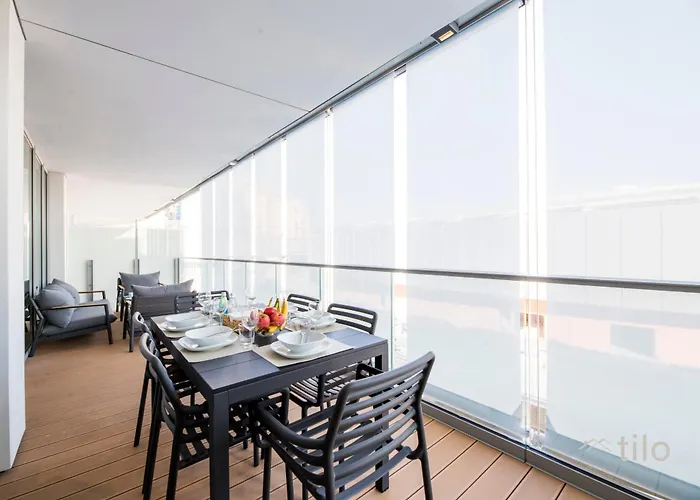 Waterfront Lux, 2 Bed Studio, Parking By Tilo * Genoa