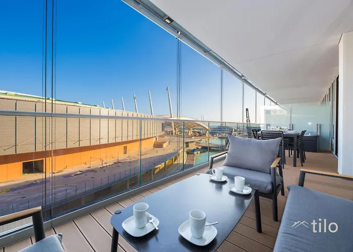Waterfront Lux, 2 Bed Studio, Parking By Tilo Apartment *